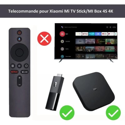 Télécommande pour Xiaomi Mi TV Stick-4